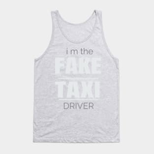 T-Shirt  funny fake taxi driver Tank Top